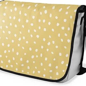 شنطة ماسنجر مدرسية مطبوعة رقمية بحزام اسود للبنات والاولاد من لو جاردين دو لين، شنطة ماسنجر للطلاب، شنط كتف مقاس 29 × 36 سم