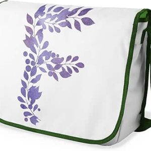 بونامايسون حقيبة مدرسية رسول مطبوعة رقميًا مع حزام كاكي للطلاب ، حقيبة كروس بودي ، حقيبة ساعي ، حقيبة كتف للمدرسة، العودة إلى المدرسة، الحجم: 29 × 36 سم، ألوان متعددة