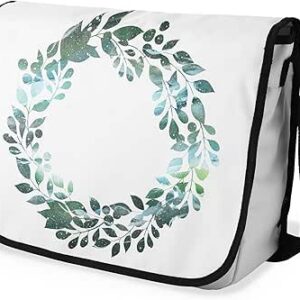 بوناميزون شنطة ماسنجر مدرسية مطبوعة رقميا مع حزام اسود للطلاب، شنطة كروس وشنطة ساعي، شنطة كتف للمدرسة، العودة الى المدرسة، المقاس: 29 × 36 سم