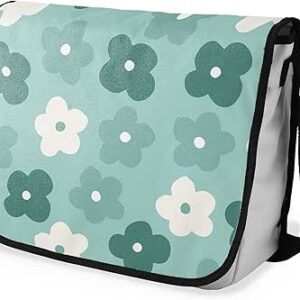 بوناميزون شنطة ماسنجر مدرسية مطبوعة رقميا مع حزام اسود للطلاب، شنطة كروس وشنطة ساعي، شنطة كتف للمدرسة، العودة الى المدرسة، المقاس: 29 × 36 سم