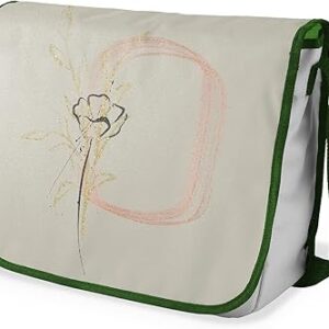 بوناميزون شنطة ماسنجر مدرسية مطبوعة رقميا مع حزام كاكي للطلاب، شنطة كروس وشنطة ساعي، شنطة كتف للمدرسة، العودة الى المدرسة، المقاس: 29 × 36 سم