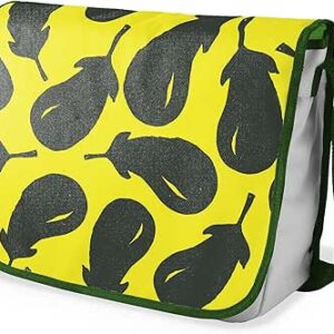 شنطة ماسنجر مدرسية مطبوعة رقميا مع احزمة كاكي للبنات والاولاد من لو جاردين دو لين، شنطة ماسنجر للطلاب، شنط كتف مقاس 29 × 36 سم