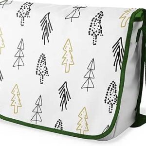 بوناميزون شنطة ماسنجر مدرسية مطبوعة رقميا مع حزام كاكي للطلاب، شنطة كروس وشنطة ساعي، شنطة كتف للمدرسة، العودة الى المدرسة، المقاس: 29 × 36 سم