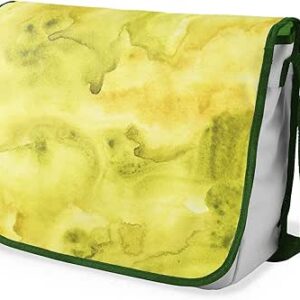 بوناميزون شنطة ماسنجر مدرسية مطبوعة رقميا مع حزام كاكي للطلاب، شنطة كروس وشنطة ساعي، شنطة كتف للمدرسة، العودة الى المدرسة، المقاس: 29 × 36 سم