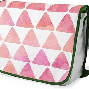 بوناميزون شنطة ماسنجر مدرسية مطبوعة رقميا مع حزام كاكي للطلاب، شنطة كروس وشنطة ساعي، شنطة كتف للمدرسة، العودة الى المدرسة، المقاس: 29 × 36 سم