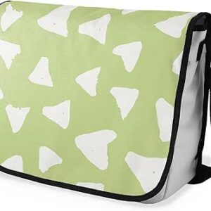 شنطة ماسنجر مدرسية مطبوعة رقمية بحزام اسود للبنات والاولاد من لو جاردين دو لين، شنطة ماسنجر للطلاب، شنط كتف مقاس 29 × 36 سم