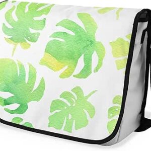 شنطة ماسنجر مدرسية مطبوعة رقمية بحزام اسود للبنات والاولاد من لو جاردين دو لين، شنطة ماسنجر للطلاب، شنط كتف مقاس 29 × 36 سم