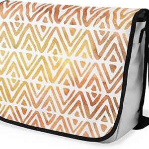 شنطة ماسنجر مدرسية مطبوعة رقمية بحزام اسود للبنات والاولاد من لو جاردين دو لين، شنطة ماسنجر للطلاب، شنط كتف مقاس 29 × 36 سم