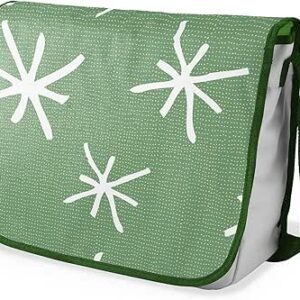 شنطة ماسنجر مدرسية مطبوعة رقميا مع احزمة كاكي للبنات والاولاد من لو جاردين دو لين، شنطة ماسنجر للطلاب، شنط كتف مقاس 29 × 36 سم