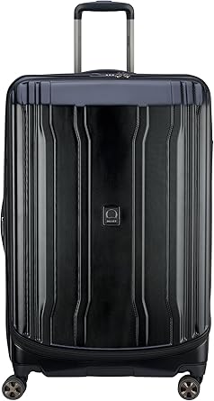 ديلسي شنطة كروز اتش اس 58 سم بعجلات, أسود، بولي بروبيلين (PP)