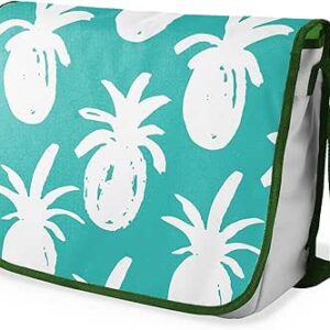 شنطة ماسنجر مدرسية مطبوعة رقميا مع احزمة كاكي للبنات والاولاد من لو جاردين دو لين، شنطة ماسنجر للطلاب، شنط كتف مقاس 29 × 36 سم