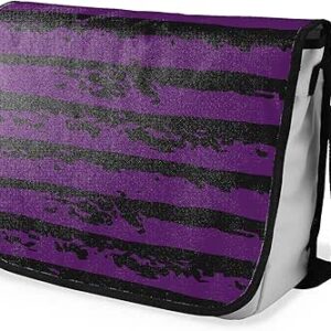 شنطة ماسنجر مدرسية مطبوعة رقمية بحزام اسود للبنات والاولاد من لو جاردين دو لين، شنطة ماسنجر للطلاب، شنط كتف مقاس 29 × 36 سم