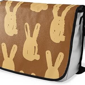 بوناميزون شنطة ماسنجر مدرسية مطبوعة رقميا مع حزام اسود للطلاب، شنطة كروس وشنطة ساعي، شنطة كتف للمدرسة، العودة الى المدرسة، المقاس: 29 × 36 سم