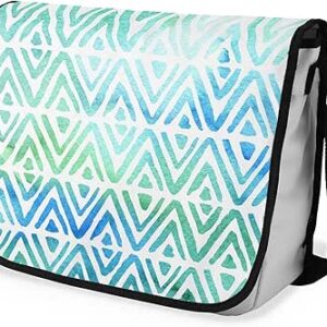 شنطة ماسنجر مدرسية مطبوعة رقمية بحزام اسود للبنات والاولاد من لو جاردين دو لين، شنطة ماسنجر للطلاب، شنط كتف مقاس 29 × 36 سم