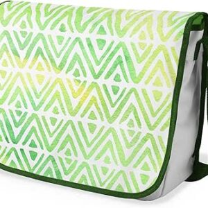 بونامايسون حقيبة مدرسية رسول مطبوعة رقميًا مع حزام كاكي للطلاب ، حقيبة كروس بودي ، حقيبة ساعي ، حقيبة كتف للمدرسة، العودة إلى المدرسة، الحجم: 29 × 36 سم، ألوان متعددة