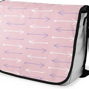 بوناميزون شنطة ماسنجر مدرسية مطبوعة رقميا مع حزام اسود للطلاب، شنطة كروس وشنطة ساعي، شنطة كتف للمدرسة، العودة الى المدرسة، المقاس: 29 × 36 سم