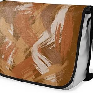 بوناميزون شنطة ماسنجر مدرسية مطبوعة رقميا مع حزام اسود للطلاب، شنطة كروس وشنطة ساعي، شنطة كتف للمدرسة، العودة الى المدرسة، المقاس: 29 × 36 سم