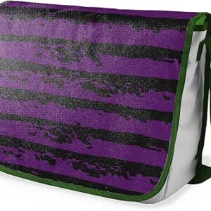 شنطة ماسنجر مدرسية مطبوعة رقميا مع احزمة كاكي للبنات والاولاد من لو جاردين دو لين، شنطة ماسنجر للطلاب، شنط كتف مقاس 29 × 36 سم