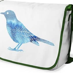 شنطة ماسنجر مدرسية مطبوعة رقميا مع احزمة كاكي للبنات والاولاد من لو جاردين دو لين، شنطة ماسنجر للطلاب، شنط كتف مقاس 29 × 36 سم