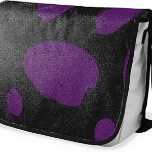 بوناميزون شنطة ماسنجر مدرسية مطبوعة رقميا مع حزام اسود للطلاب، شنطة كروس وشنطة ساعي، شنطة كتف للمدرسة، العودة الى المدرسة، المقاس: 29 × 36 سم