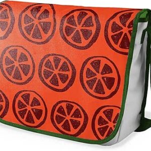 شنطة ماسنجر مدرسية مطبوعة رقميا مع احزمة كاكي للبنات والاولاد من لو جاردين دو لين، شنطة ماسنجر للطلاب، شنط كتف مقاس 29 × 36 سم