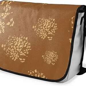 بوناميزون شنطة ماسنجر مدرسية مطبوعة رقميا مع حزام اسود للطلاب، شنطة كروس وشنطة ساعي، شنطة كتف للمدرسة، العودة الى المدرسة، المقاس: 29 × 36 سم