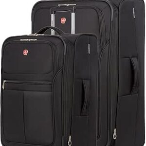 حقائب أمتعة سوفت سايد بعجلات دوارة من سويس جير، موديل 4010، بوليستر