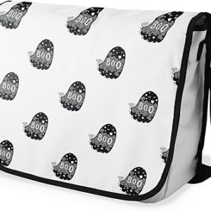 شنطة ماسنجر مدرسية مطبوعة رقمية بحزام اسود للبنات والاولاد من لو جاردين دو لين، شنطة ماسنجر للطلاب، شنط كتف مقاس 29 × 36 سم