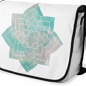 شنطة ماسنجر مدرسية مطبوعة رقمية بحزام اسود للبنات والاولاد من لو جاردين دو لين، شنطة ماسنجر للطلاب، شنط كتف مقاس 29 × 36 سم