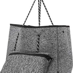 حقيبة شاطئ خارجية جيدة التهوية من النيوبرين حقيبة شاطئ حقيبة حمل كبيرة للسيدات الكاجوال