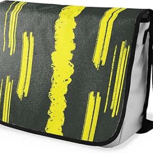 شنطة ماسنجر مدرسية مطبوعة رقمية بحزام اسود للبنات والاولاد من لو جاردين دو لين، شنطة ماسنجر للطلاب، شنط كتف مقاس 29 × 36 سم