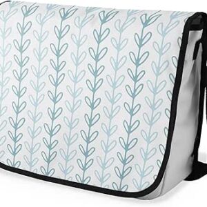 بوناميزون شنطة ماسنجر مدرسية مطبوعة رقميا مع حزام اسود للطلاب، شنطة كروس وشنطة ساعي، شنطة كتف للمدرسة، العودة الى المدرسة، المقاس: 29 × 36 سم