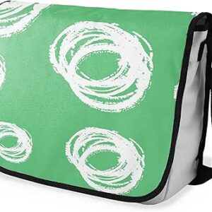 بوناميزون شنطة ماسنجر مدرسية مطبوعة رقميا مع حزام اسود للطلاب، شنطة كروس وشنطة ساعي، شنطة كتف للمدرسة، العودة الى المدرسة، المقاس: 29 × 36 سم