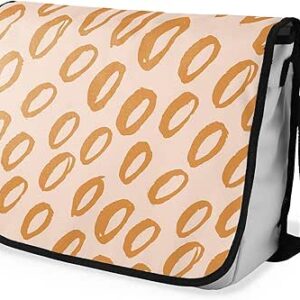 بوناميزون شنطة ماسنجر مدرسية مطبوعة رقميا مع حزام اسود للطلاب، شنطة كروس وشنطة ساعي، شنطة كتف للمدرسة، العودة الى المدرسة، المقاس: 29 × 36 سم