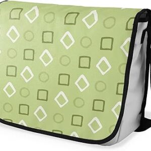 شنطة ماسنجر مدرسية مطبوعة رقمية بحزام اسود للبنات والاولاد من لو جاردين دو لين، شنطة ماسنجر للطلاب، شنط كتف مقاس 29 × 36 سم