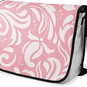 بوناميزون شنطة ماسنجر مدرسية مطبوعة رقميا مع حزام اسود للطلاب، شنطة كروس وشنطة ساعي، شنطة كتف للمدرسة، العودة الى المدرسة، المقاس: 29 × 36 سم