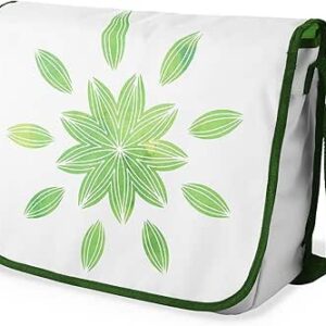 شنطة ماسنجر مدرسية مطبوعة رقميا مع احزمة كاكي للبنات والاولاد من لو جاردين دو لين، شنطة ماسنجر للطلاب، شنط كتف مقاس 29 × 36 سم