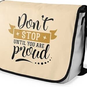 شنطة ماسنجر مدرسية مطبوعة رقمية بحزام اسود للبنات والاولاد من لو جاردين دو لين، شنطة ماسنجر للطلاب، شنط كتف مقاس 29 × 36 سم