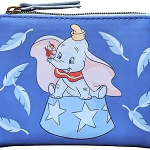 لاونج فلاي شنطة عملات معدنية 2 في 1 من ديزني دامبو فيذرز قابلة لاعادة الاستخدام