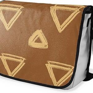 بوناميزون شنطة ماسنجر مدرسية مطبوعة رقميا مع حزام اسود للطلاب، شنطة كروس وشنطة ساعي، شنطة كتف للمدرسة، العودة الى المدرسة، المقاس: 29 × 36 سم