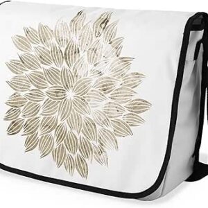 بوناميزون شنطة ماسنجر مدرسية مطبوعة رقميا مع حزام اسود للطلاب، شنطة كروس وشنطة ساعي، شنطة كتف للمدرسة، العودة الى المدرسة، المقاس: 29 × 36 سم