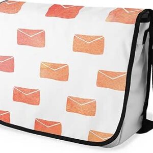 شنطة ماسنجر مدرسية مطبوعة رقمية بحزام اسود للبنات والاولاد من لو جاردين دو لين، شنطة ماسنجر للطلاب، شنط كتف مقاس 29 × 36 سم