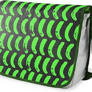 شنطة ماسنجر مدرسية مطبوعة رقميا مع احزمة كاكي للبنات والاولاد من لو جاردين دو لين، شنطة ماسنجر للطلاب، شنط كتف مقاس 29 × 36 سم