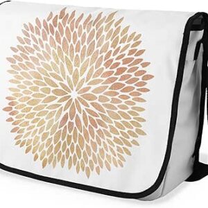 شنطة ماسنجر مدرسية مطبوعة رقمية بحزام اسود للبنات والاولاد من لو جاردين دو لين، شنطة ماسنجر للطلاب، شنط كتف مقاس 29 × 36 سم