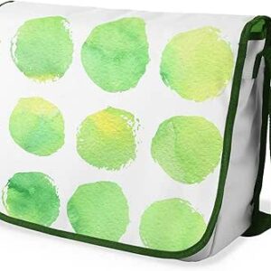 بوناميزون شنطة ماسنجر مدرسية مطبوعة رقميا مع حزام كاكي للطلاب، شنطة كروس وشنطة ساعي، شنطة كتف للمدرسة، العودة الى المدرسة، المقاس: 29 × 36 سم، ألوان متعددة