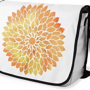 بوناميزون شنطة ماسنجر مدرسية مطبوعة رقميا مع حزام اسود للطلاب، شنطة كروس وشنطة ساعي، شنطة كتف للمدرسة، العودة الى المدرسة، المقاس: 29 × 36 سم