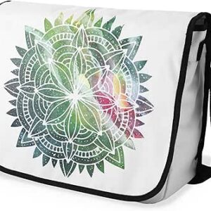 شنطة ماسنجر مدرسية مطبوعة رقمية بحزام اسود للبنات والاولاد من لو جاردين دو لين، شنطة ماسنجر للطلاب، شنط كتف مقاس 29 × 36 سم