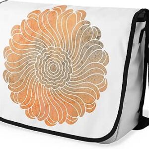 شنطة ماسنجر مدرسية مطبوعة رقمية بحزام اسود للبنات والاولاد من لو جاردين دو لين، شنطة ماسنجر للطلاب، شنط كتف مقاس 29 × 36 سم