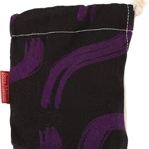 بوناميزون شنطة منتجات قطنية مطبوعة مع رباط، شنطة بقالة قابلة لاعادة الاستخدام، اكياس صديقة للبيئة وقابلة للتحلل البيولوجي، شنطة سفر، شنط تسوق، صديقة للبيئة، قابلة للطي، المقاس: 12×15 سم