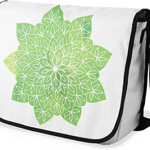 شنطة ماسنجر مدرسية مطبوعة رقمية بحزام اسود للبنات والاولاد من لو جاردين دو لين، شنطة ماسنجر للطلاب، شنط كتف مقاس 29 × 36 سم